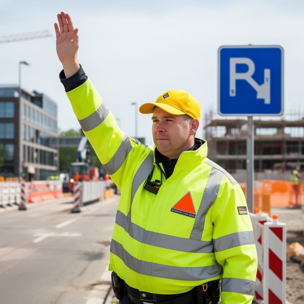Bouw verkeersregelaars